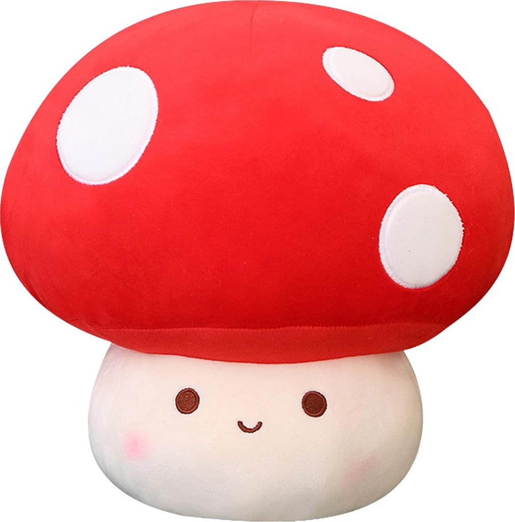 Pilz Stofftier 'Small Mushroom' - 23 cm kuscheliger Begleiter - Weiches Kuscheltier für Geborgenheit und Spiel