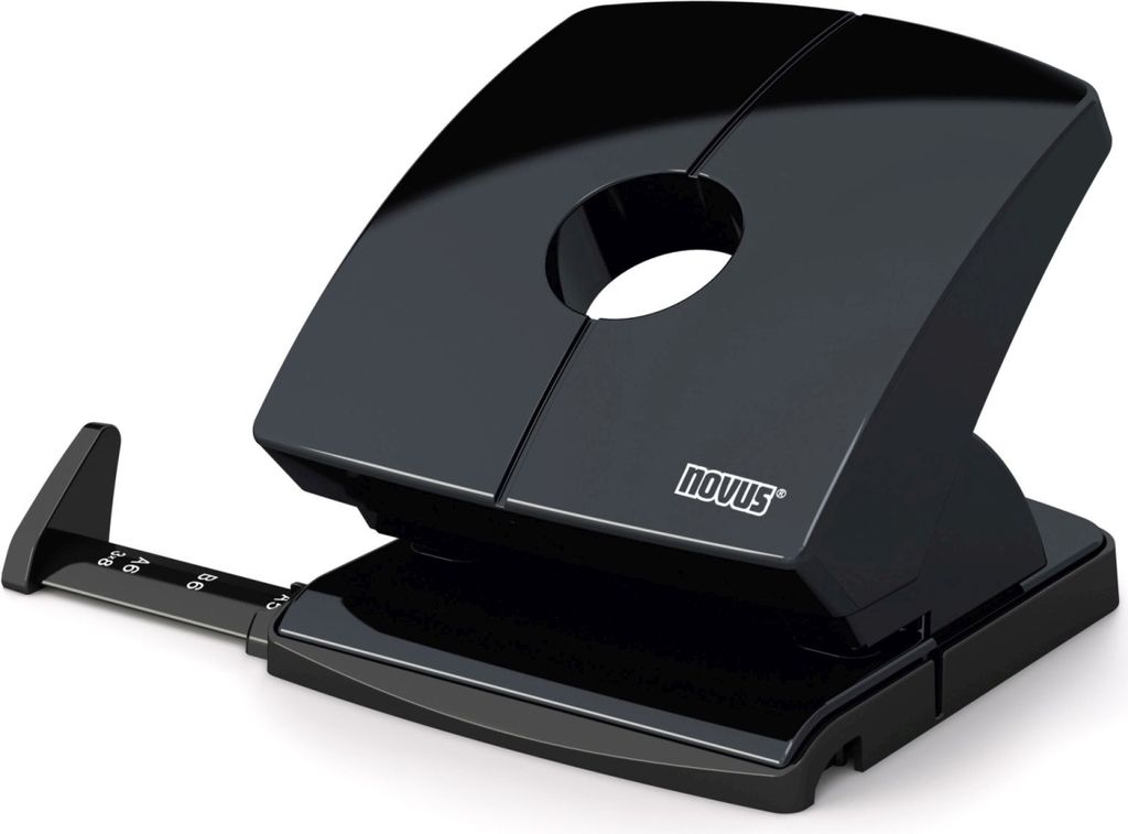 Locher B230 Metall/Kunststoff 3mm/30 Blatt schwarz Packung mit 20 Stück