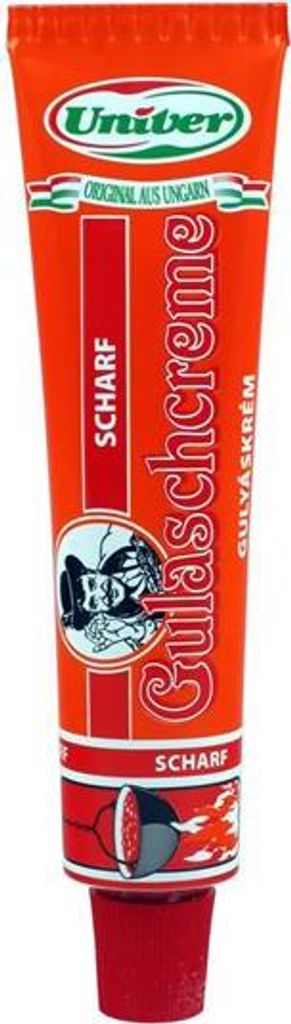 Univer Gulaschcreme scharf Gewürzpaste Tube 70g
