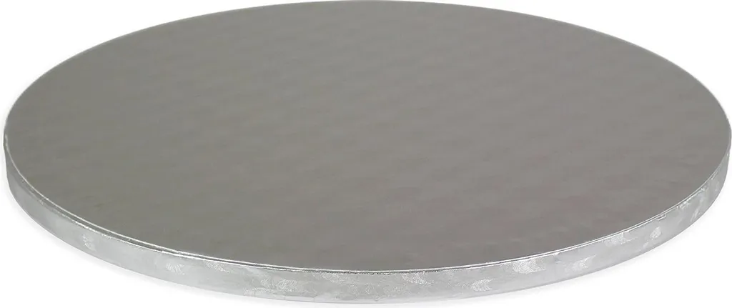 Sottotorta Argento 20,3 cm Rigido | Cake Board Professionale per Dolci