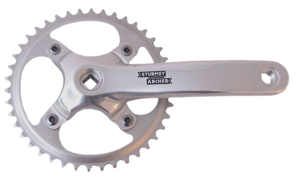 Kurbelsatz FCS720, 42Z, L=170mm, SunRace, 1-fach, Vierkant, Produktbild 