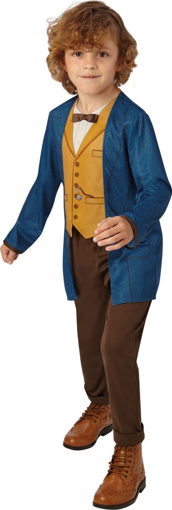 Fantastische Tierwesen Newt Scamander Basic Kostüm für Kinder Kindergröße: 104