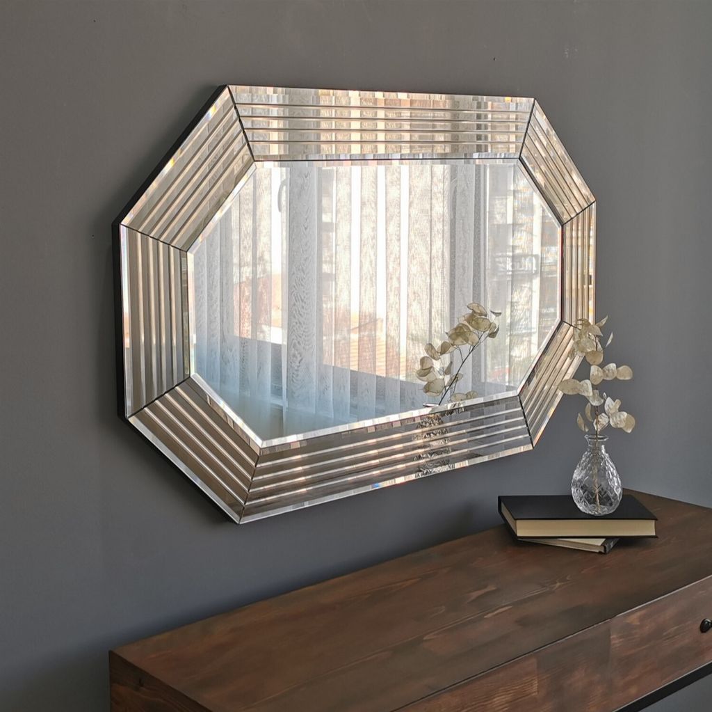 Skye Decor, A312Y- A312YNOS, Bronze, Wandspiegel, 60x100 cm, 100% MDF