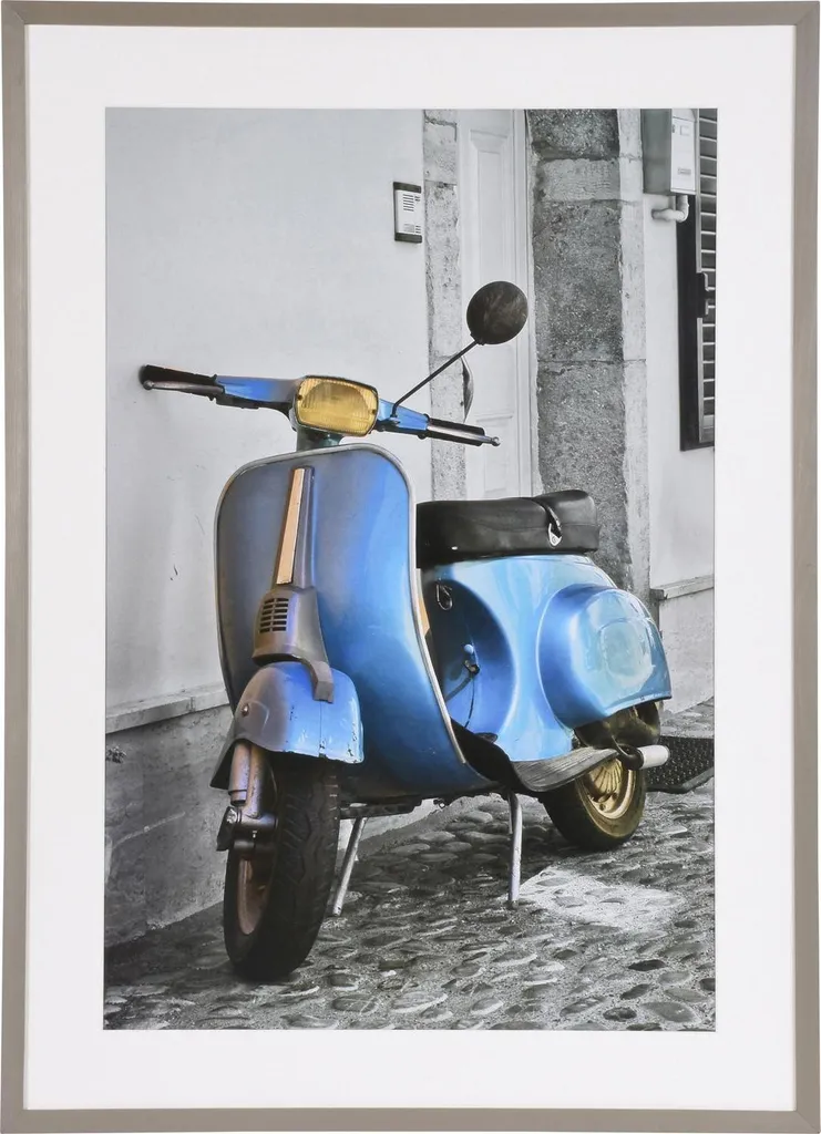 Cornice Umbria 50x70 Marrone Legno - Idea Regalo per Foto e Poster