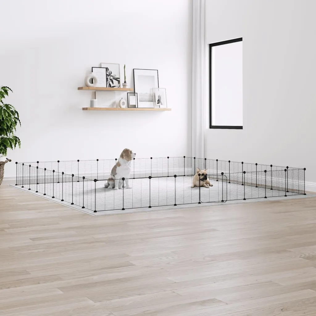 Gabbia Modulare vidaXL 36 Pezzi - Ottimizzazione Spazio Animali - 7