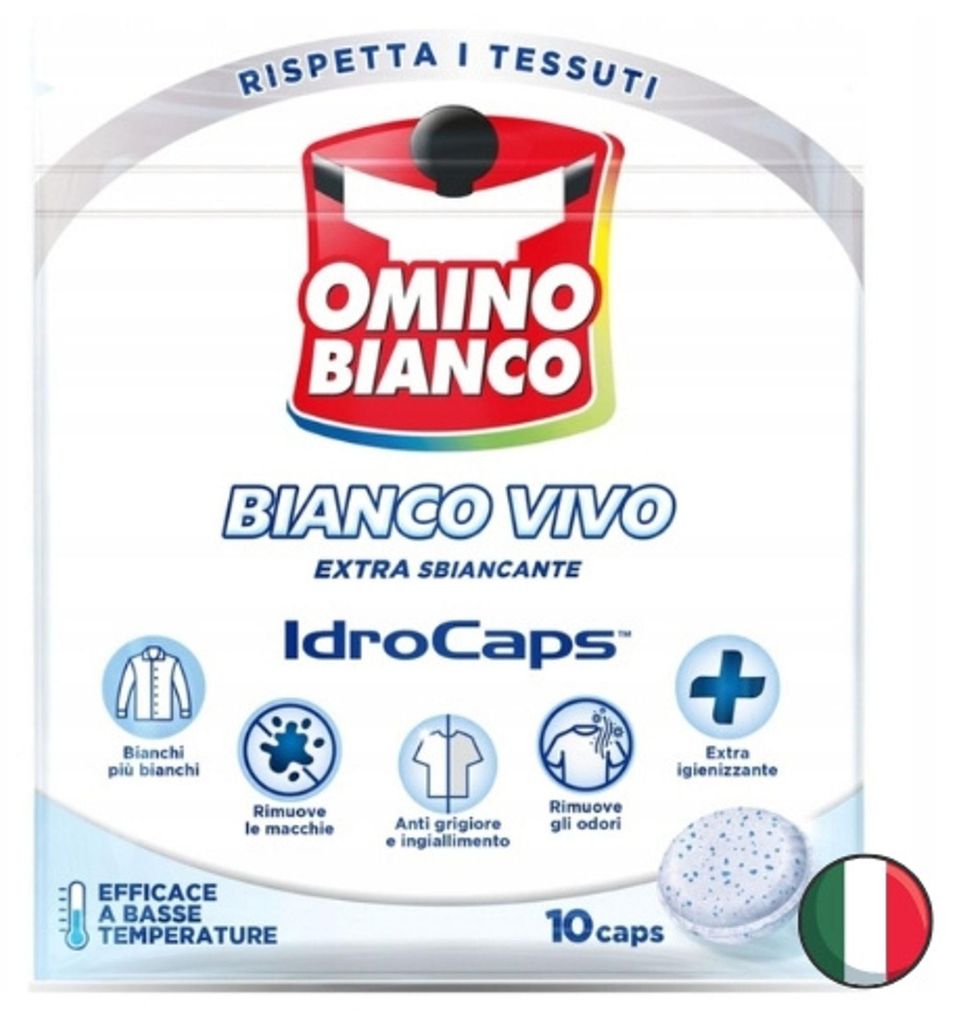Kapsułki do prania Omino Bianco 10 szt. Zdjęcie produktu 