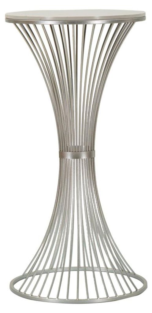 Mauro Ferretti Tisch Funnel Silber Marmor Durchmesser Produktbild 