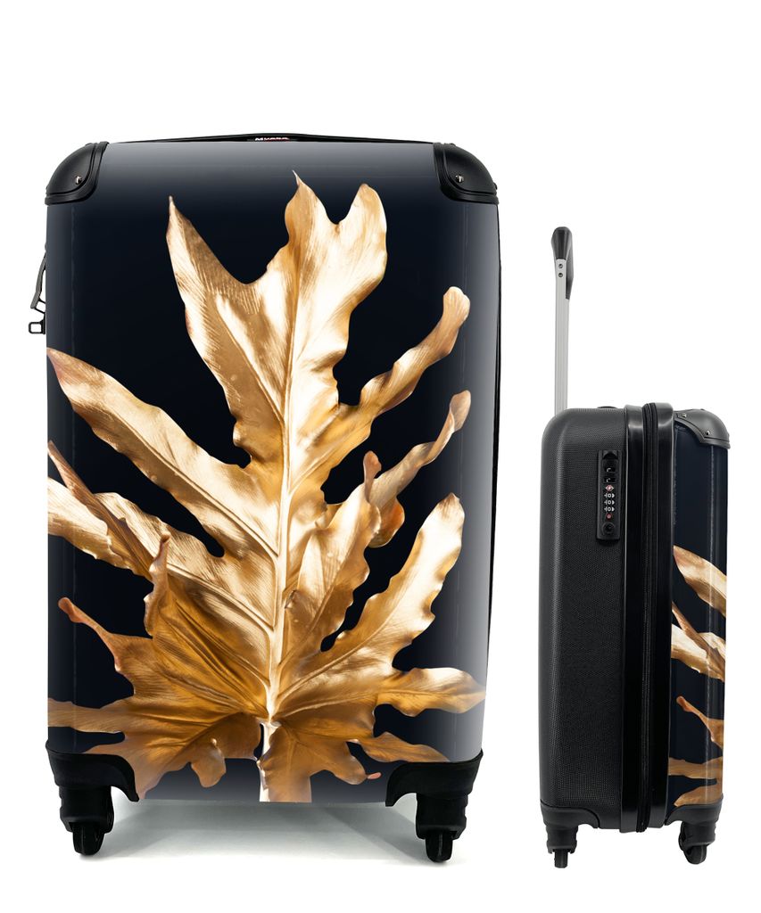 MuchoWow® Koffer Handgepäck Trolley Rollkoffer Kleine Produktbild 