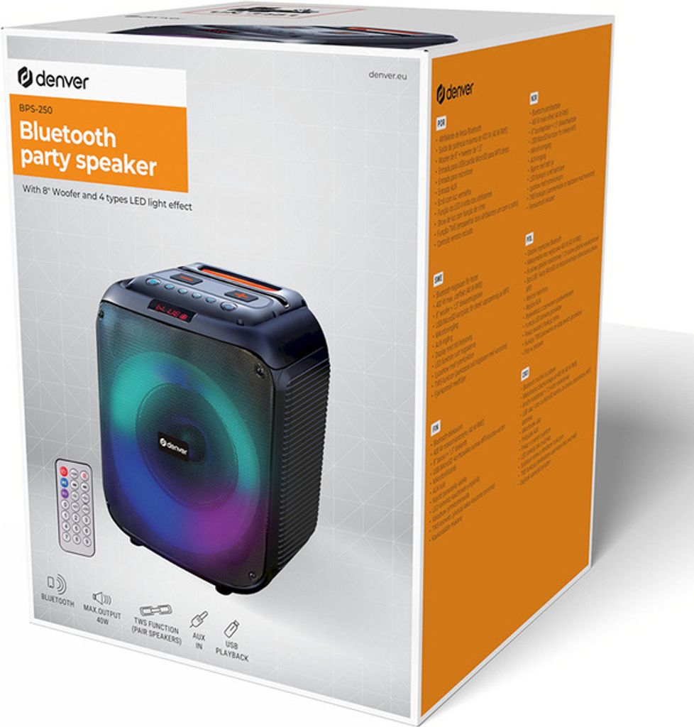 Denver Party Speaker BPS-250 Produktbild 5