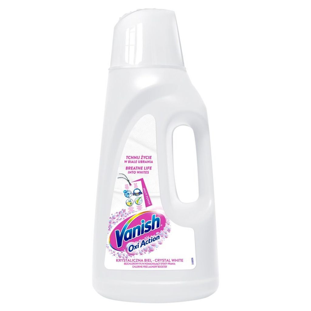 Vanish Oxi Action Odplamiacz do białych tkanin w płynie, 2 l