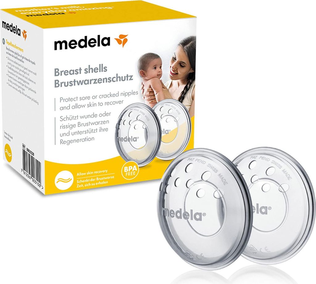 Medela Brustwarzenschutz – BPA-frei, aus weichem Silikon – Produktbild 