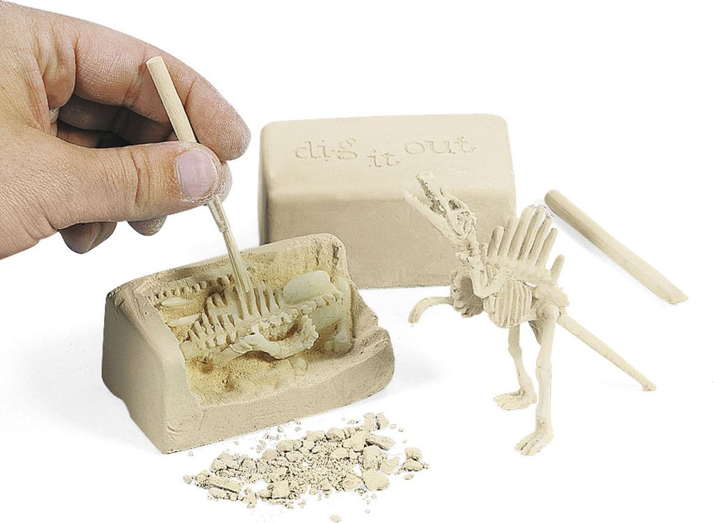 Dino Dinosaurier Entdecker Archäologen Set 12 Stück