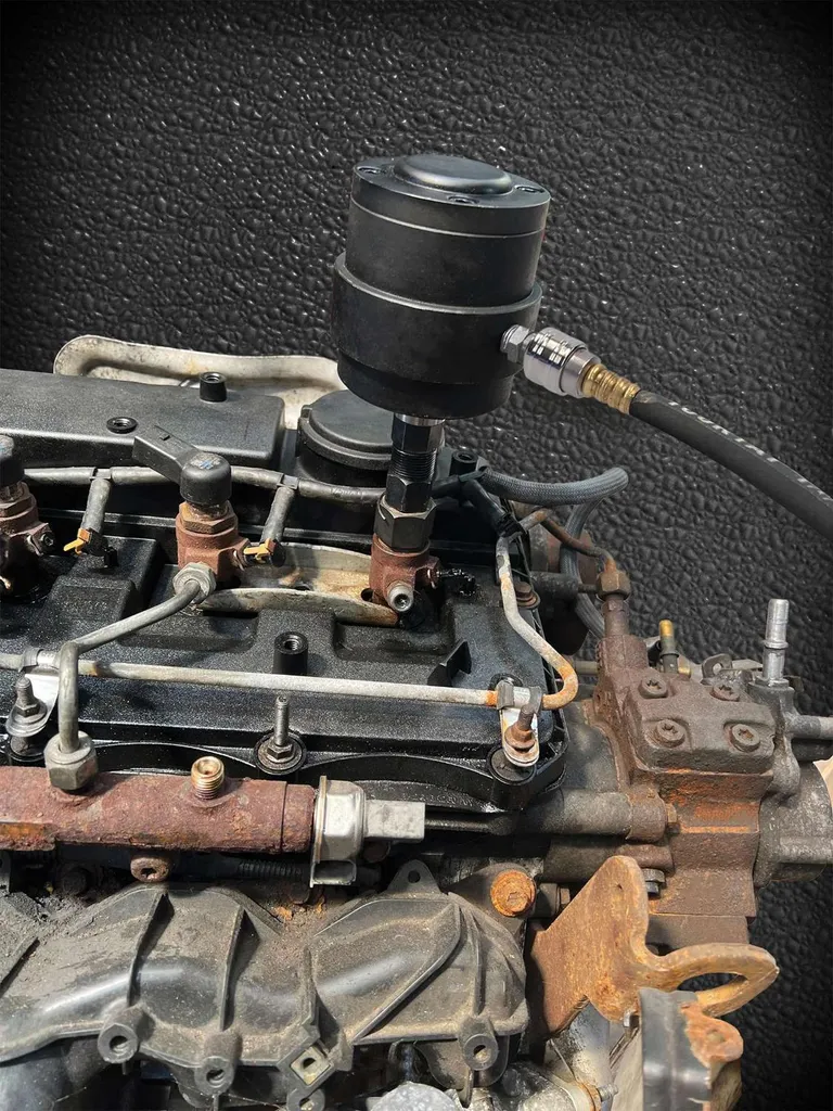 Estrattore Pneumatico Professionale per Iniettori Diesel - Set 24 Pezzi - 2