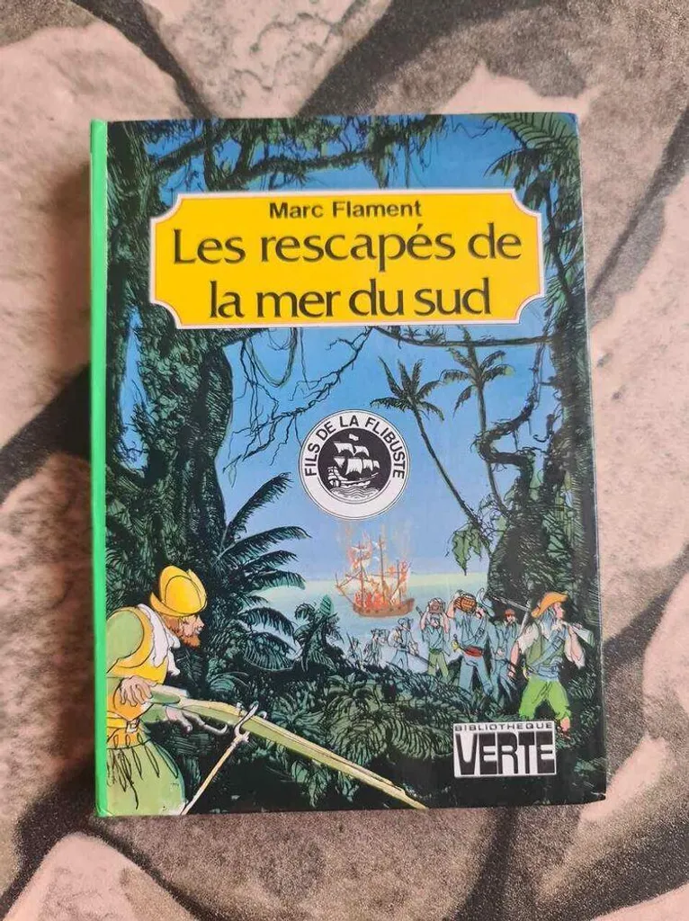 Roman d'aventure Les Rescapés de la mer du Sud Edition Brochée 320p