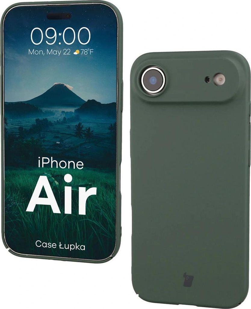 Handyhülle für iPhone Air, Bizon Case Lupka, Grün