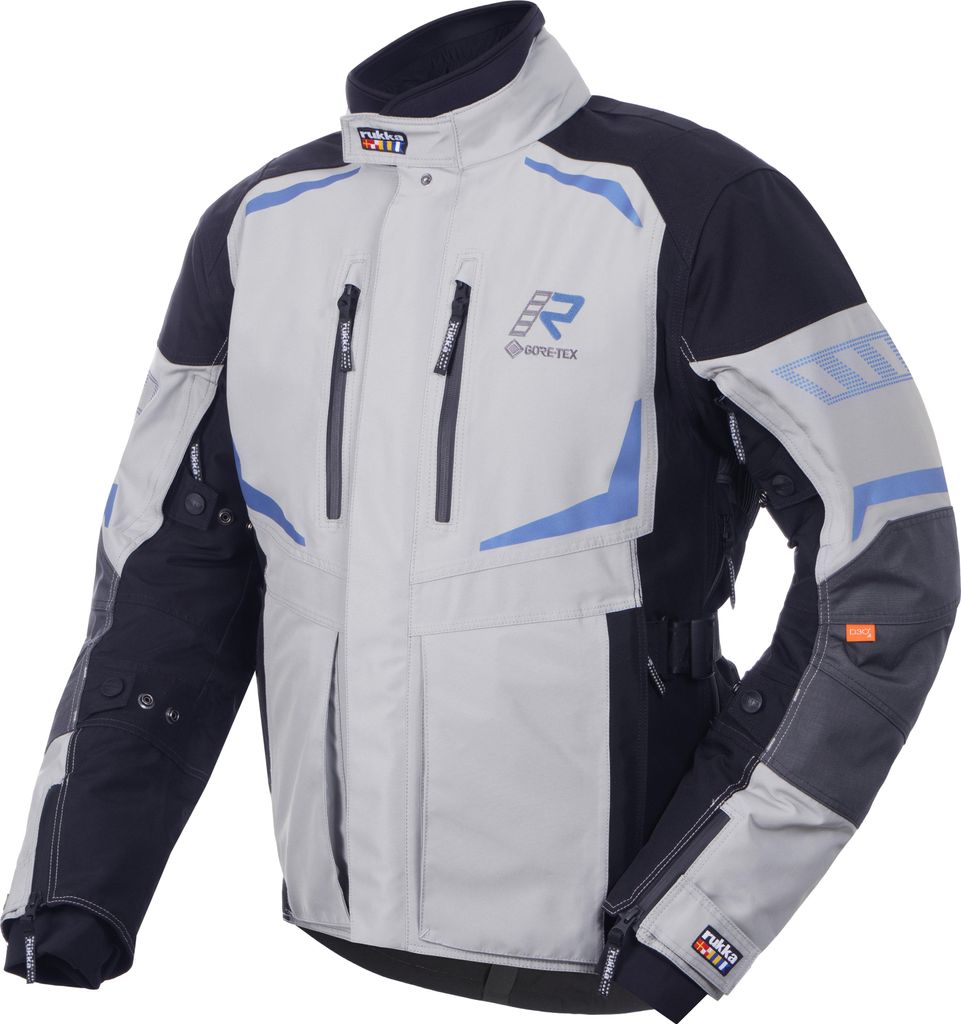 Rukka Ventu-R JKT schwarz-hellgrau Goretex Adventure Jacke 66