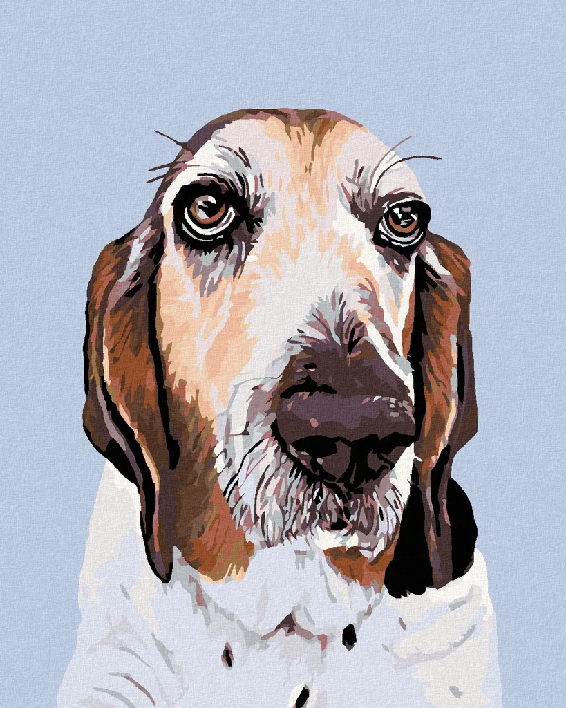 Zuty - Pittura con diamanti - BASET, 40x50 cm, tela tesa su telaio
