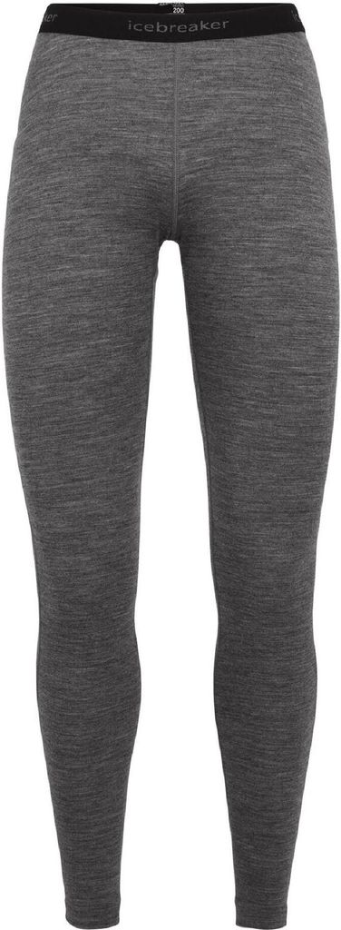 ICEBREAKER Wmns 200 Oasis Leggings GRITSTONE HTHR-013 S