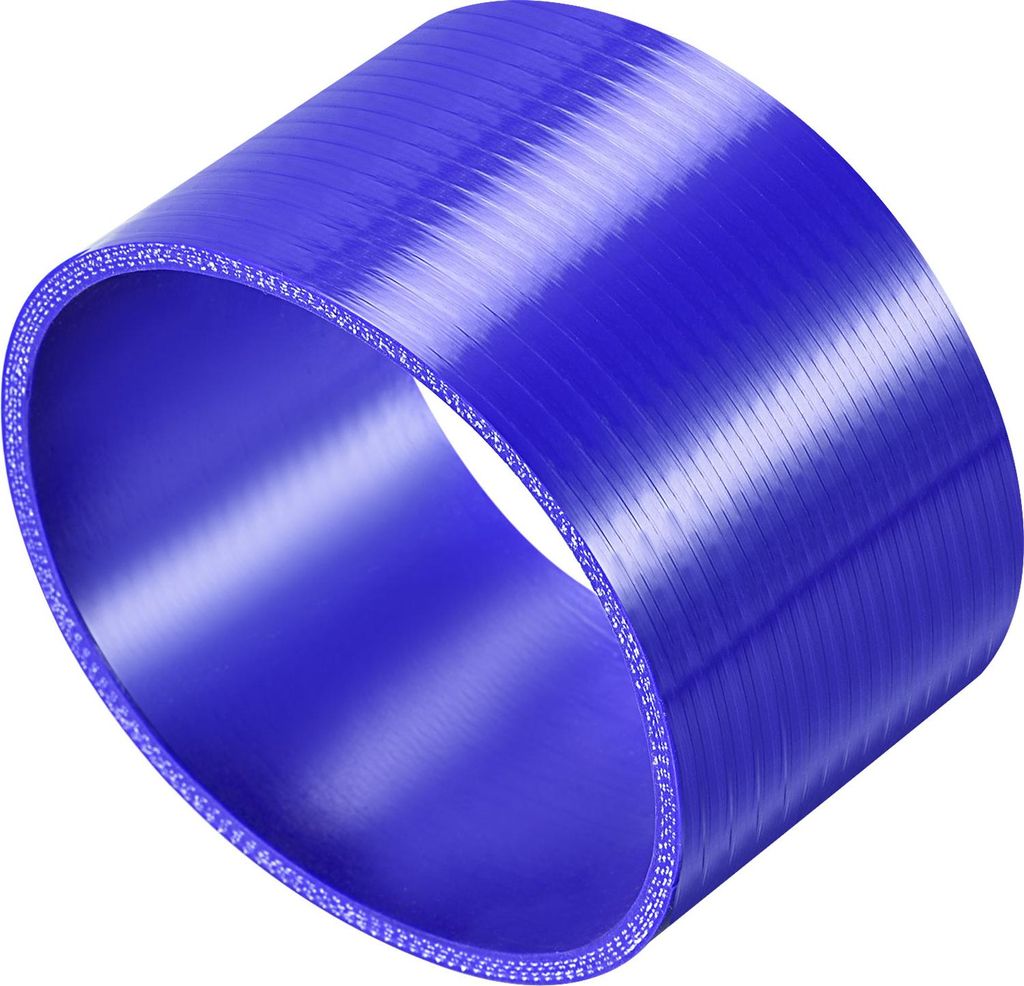 Gerader Silikonverbinder Ladeluftkühler Silikonschlauch Ø127mm 127*76*5mm Blau für Auto