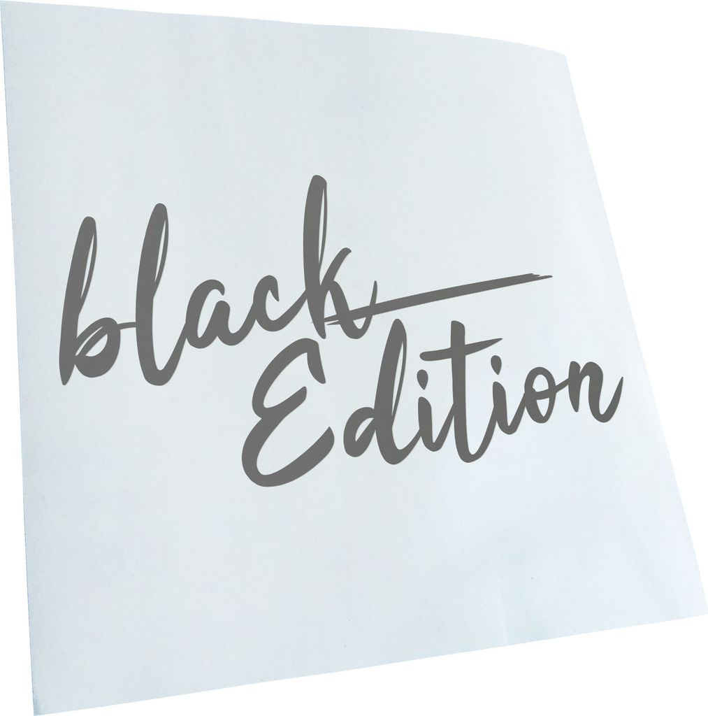 Kiwistar - Autoaufkleber - Black Edition schwarz - Grau - 50x26cm - Aufkleber für Auto, Laptop, Fahrrad, LKW, Motorrad Mehrfarbig JDM Decal Racing