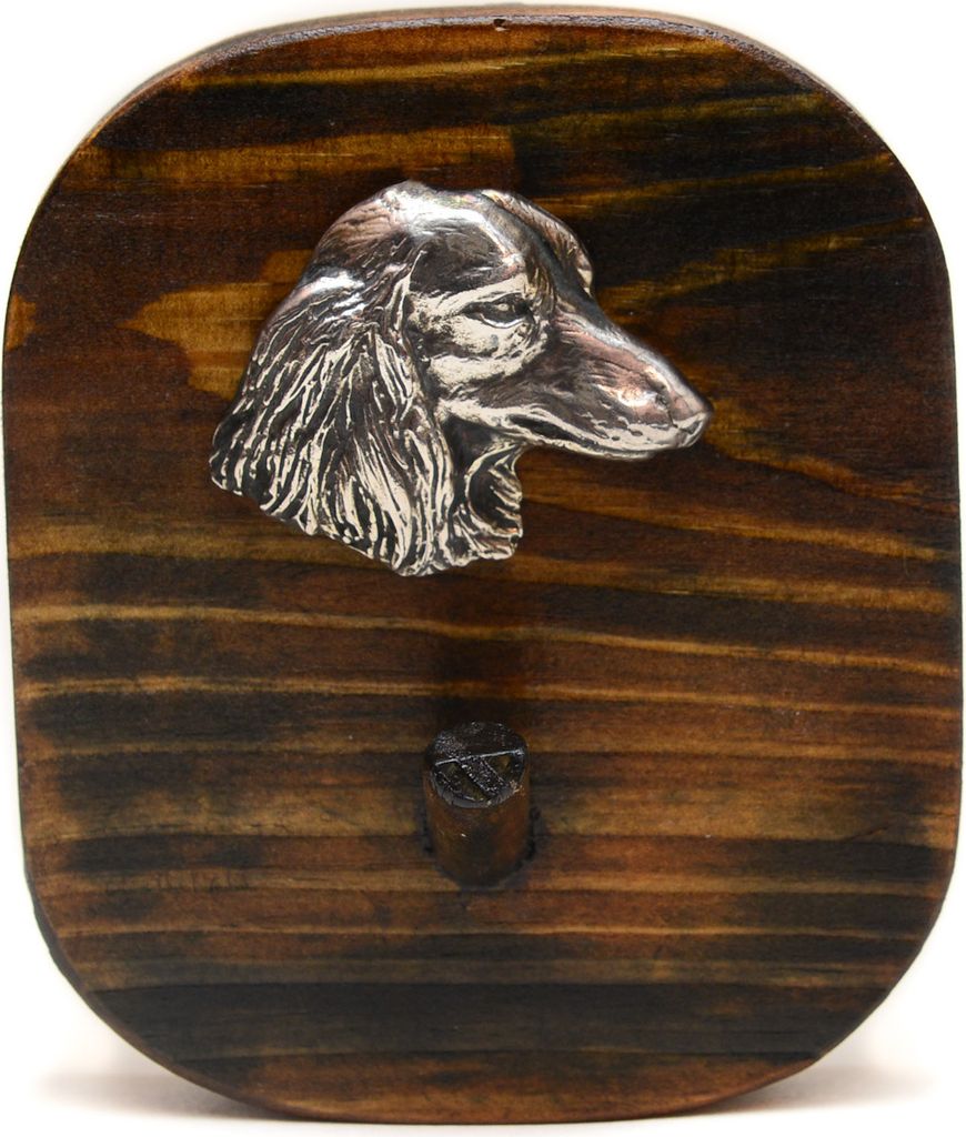 Dachshund Rauhhaar, Dackel, Teckel - Leinenhalter, Hundemedaillehalter, Schlüsselhaken der Marke Art-Dog