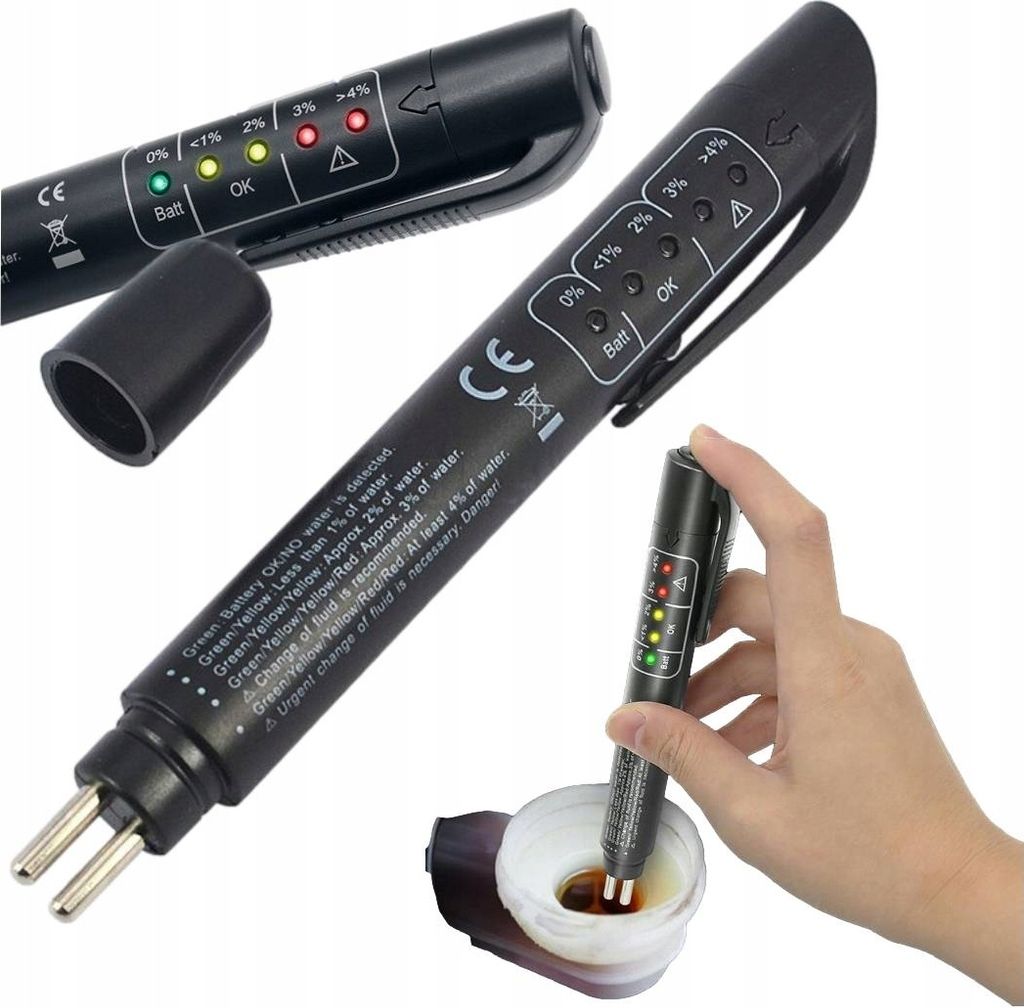 Tester Compatto Del Liquido Dei Freni Dot 4 5 Led Immagine del prodotto 