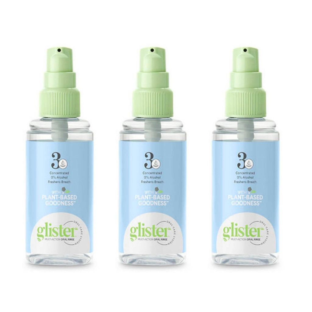 3 x Mundwasserkonzentrat mit Anti-Plaque-Formel - Concentrated Mouthwash - 3 x 50 ml (150 ml) - (Art.-Nr.: 9949)