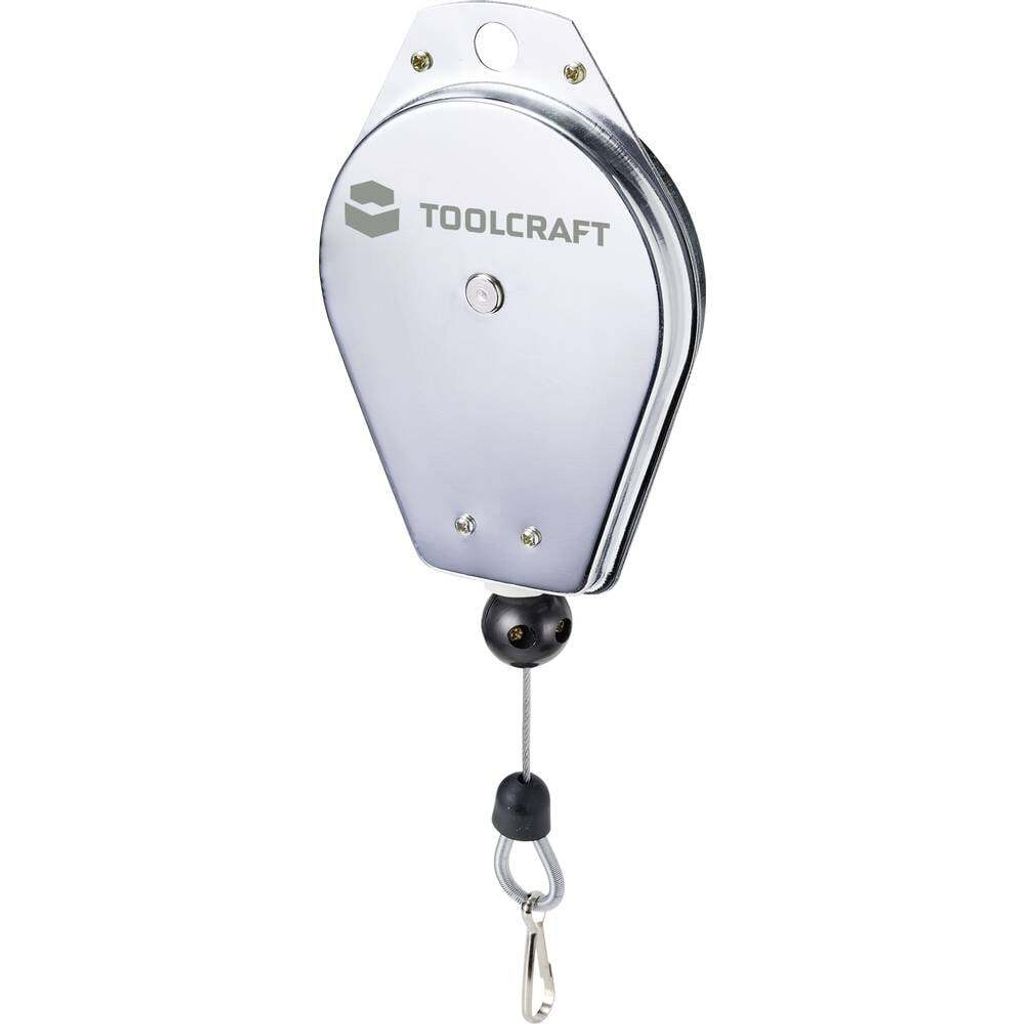 TOOLCRAFT TO-7310169 Federzug, Seilauszug bis 2 m Tragkraft Produktbild 