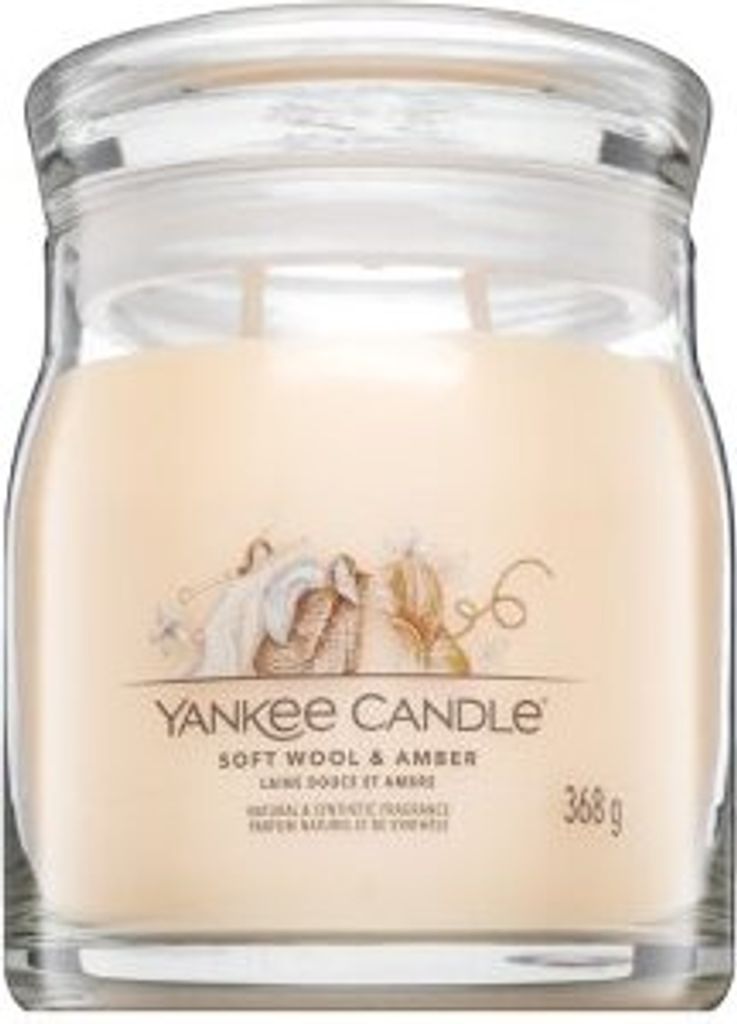 Yankee Candle Soft Wool & Amber 368 g Produktbild 