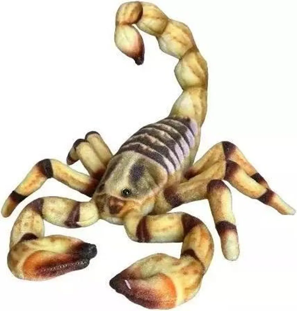 Scorpion 41cm Figurine Décorative Réaliste en Métal pour Collectionneur