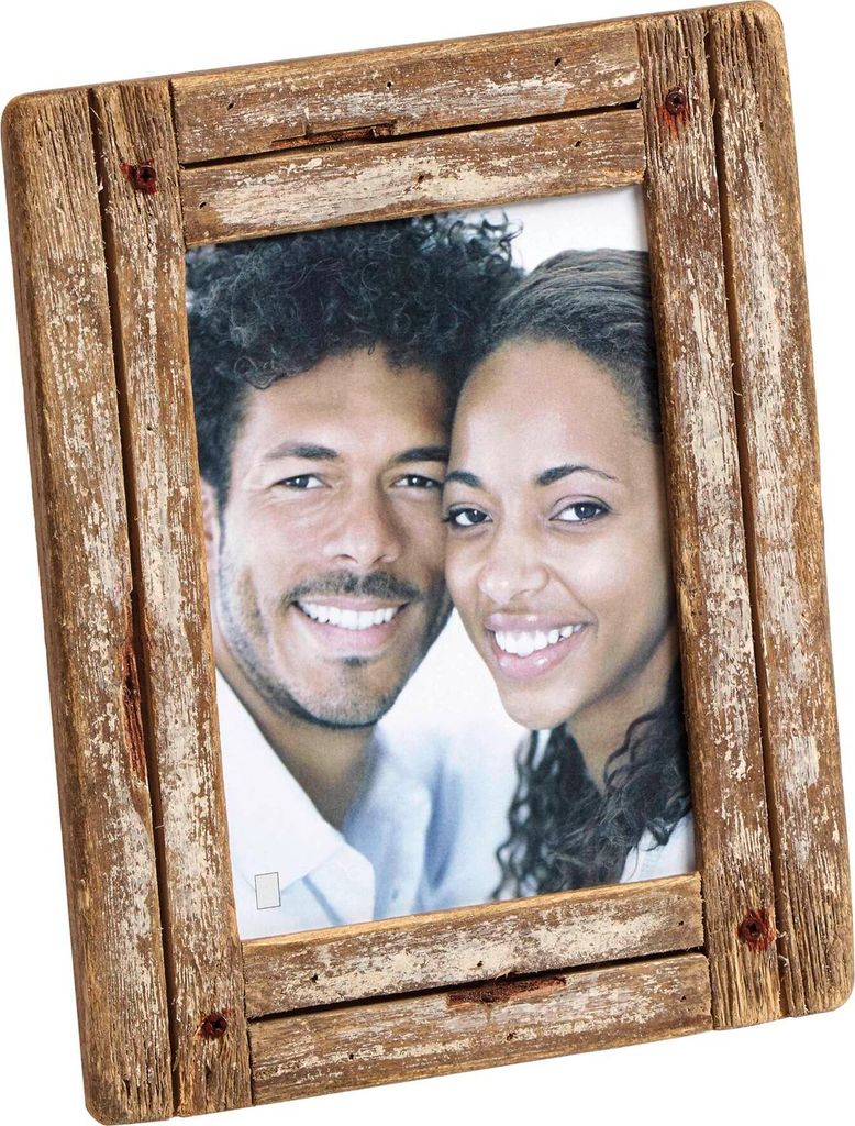 Walther Dupla 10x15 Holz Portrait weiß/natur YA015W