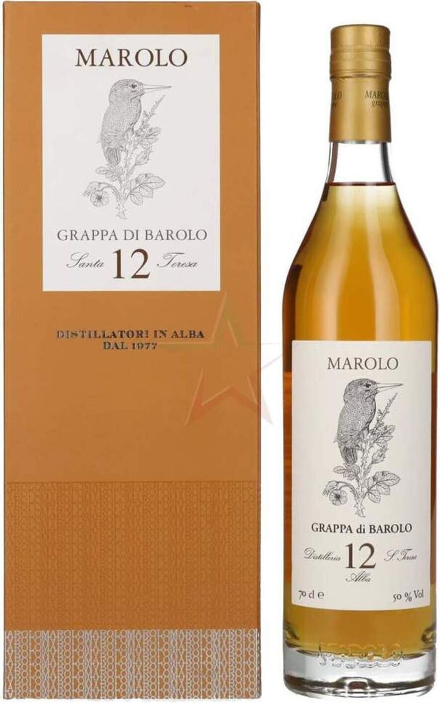 Marolo Grappa di BAROLO 12 Years Old 50 % 0,70 lt.