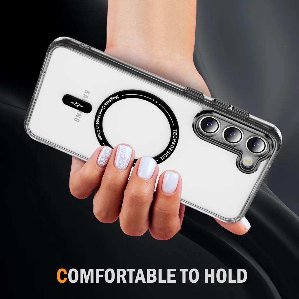 Cover Samsung S23 MagSafe: Trasparente, Nera e Praticamente Indistruttibile - 7