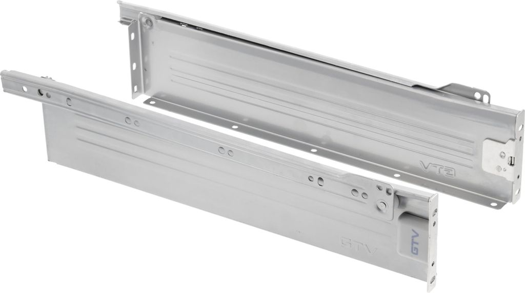 GTV, Metalbox PRESTIGE Schubladensystem, h=150mm l=500 mm, Grau
