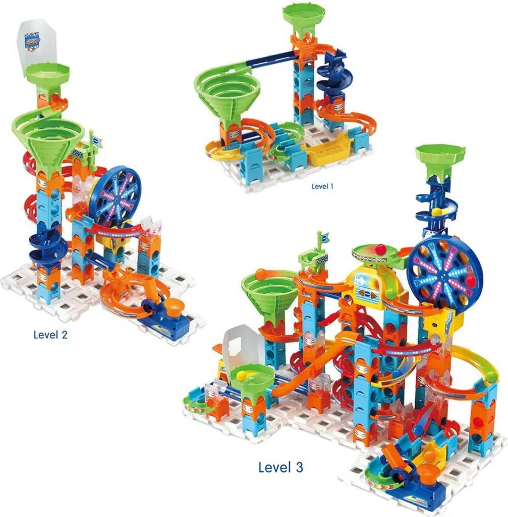 Jeu de Construction Marble Rush XL100 E - Circuit de Billes Géant - 4