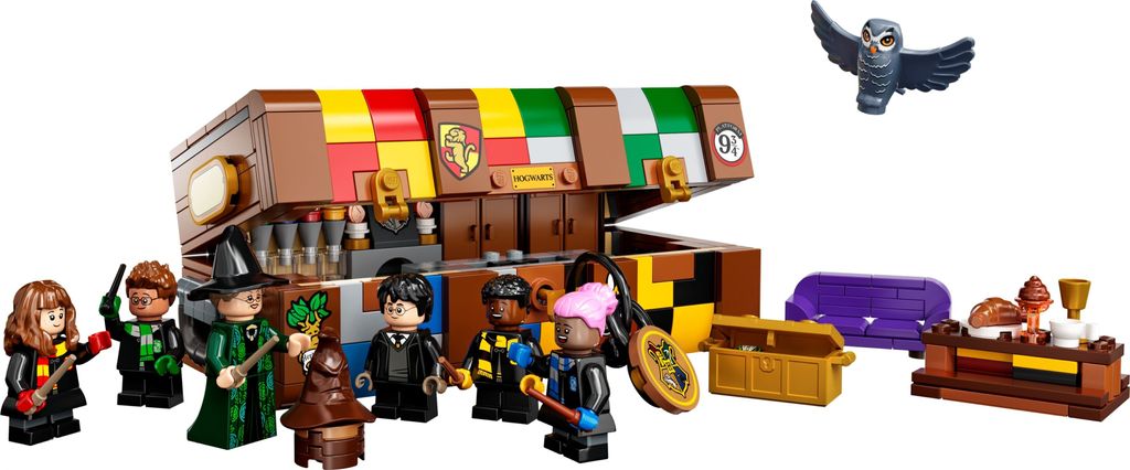 LEGO 76399 Magická škatuľa Harryho Pottera s minifigúrkami Obrázok produktu 