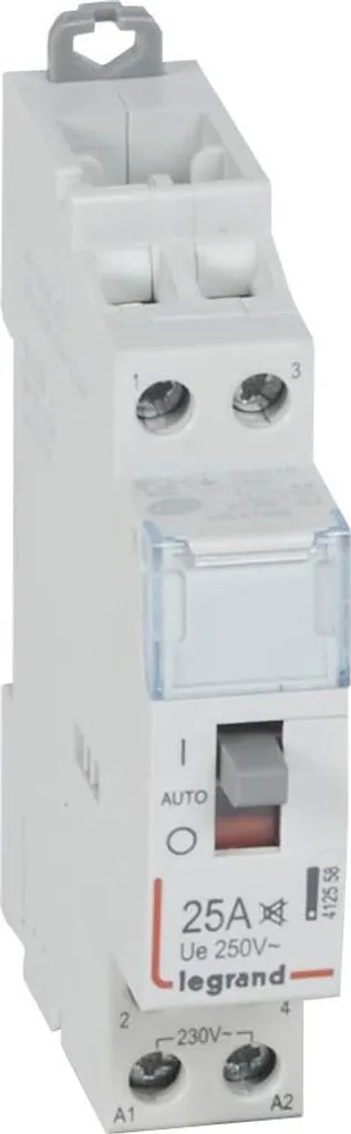 Contacteur 25A silencieux bobine 230V CX³ - 2 contacts F pour chauffe-eau