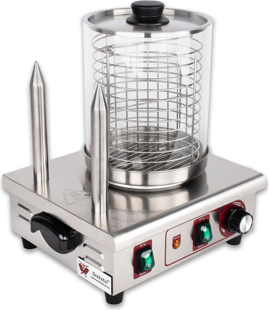 Beeketal Hot Dog Erhitzer Würstchenwärmer Hot Dog Maker, Produktbild 1