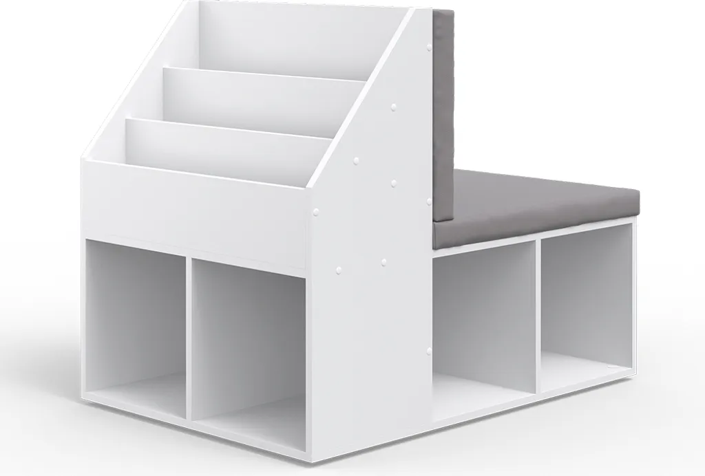 Bibliothèque Enfant Vicco Onix Blanc 97,1x78,4 cm Modèle 32100