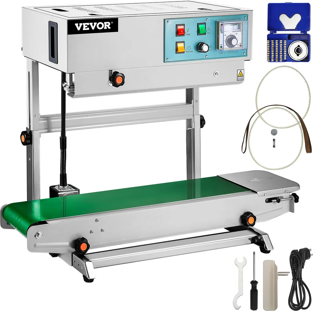 Machine à Sceller Continue Verticale 220V Température Réglable 300 ℃