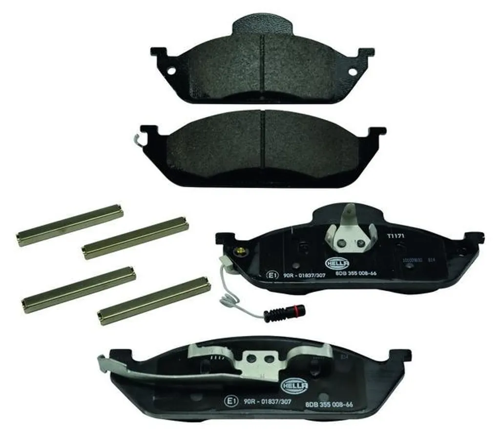 Plaquettes de frein avant HELLA pour Mercedes M-Klasse W163 (1998-2005)