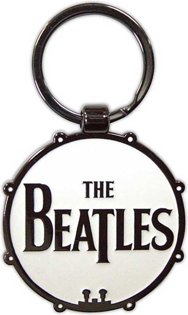 The Beatles - "Drop T Drum" Schlüsselanhänger Sgt Pepper RO12254 (Einheitsgröße) (Weiß)