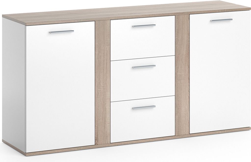 Commode avec tiroirs Vicco Novelli Sonoma 40x80cm avec Image du produit 