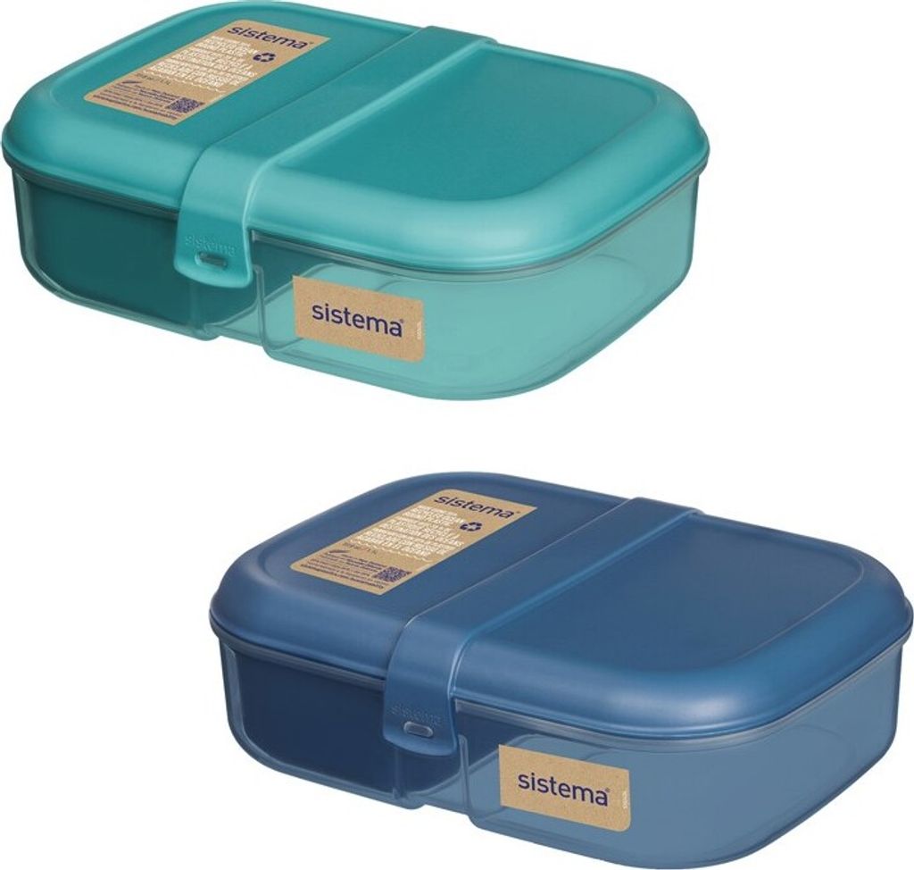 Sistema Brotdose LUNCHBOX 1,1 Liter zufällige Farbe (1 Produktbild 