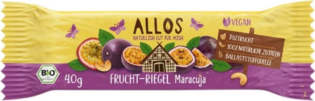 Fruchtriegel - Maracuja 40g Produktbild 
