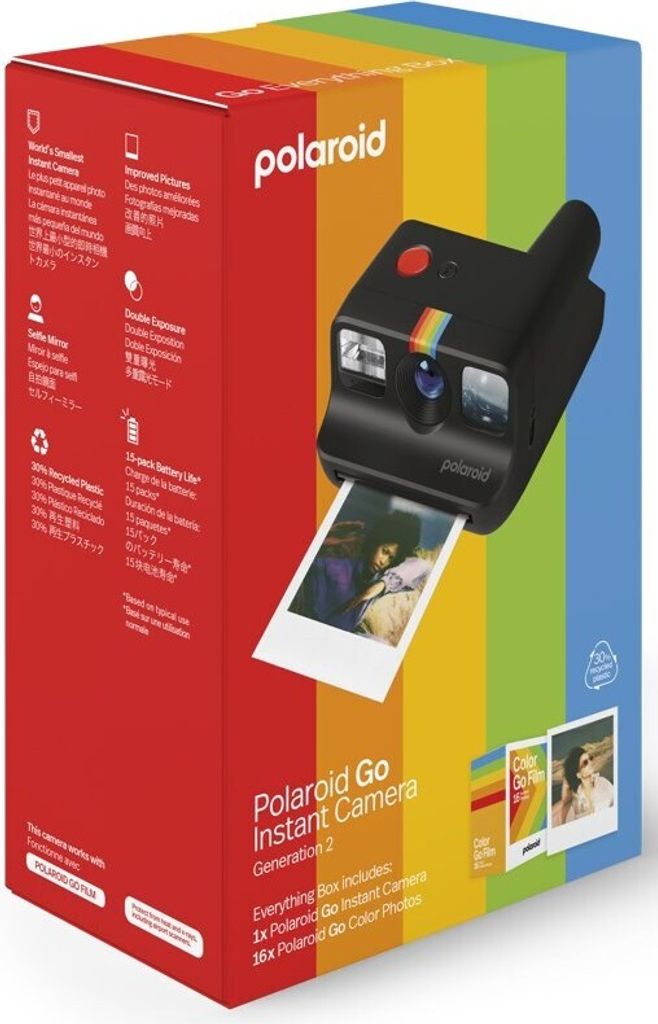 Polaroid Go Gen 2 E-box Black Instantní fotoaparát Obrázek produktu 9