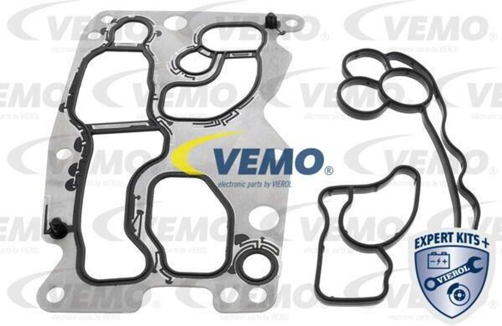 VEMO V20-60-91533 Dichtungssatz, Ölkühler OE V206091533 kompatibel mit 1er F20, 1er F21, 2er F22, 3er E90, 3er F30, 3er E93, 3er E92, 3er F34, 3e...