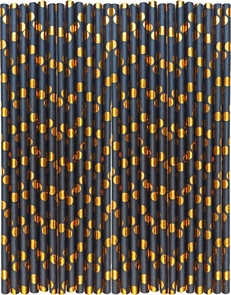 TABAGE WARE SET Food Grade Dispositable Leichtes Mehrzweck-Golden Dot Dut Tares Set Party Supplies-H