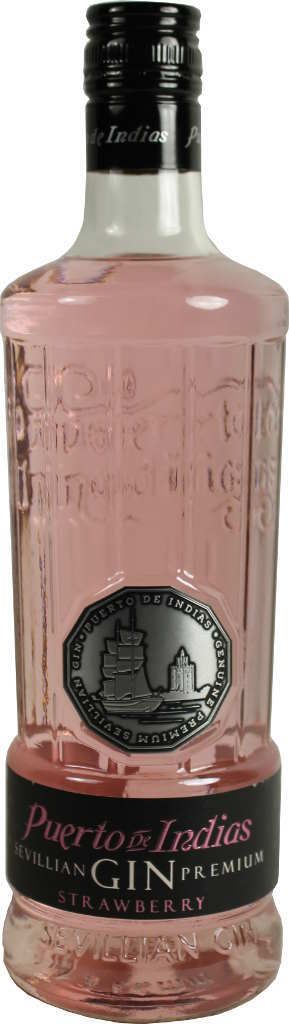 Puerto de Indias Gin Strawberry 0,7 Liter Produktbild 