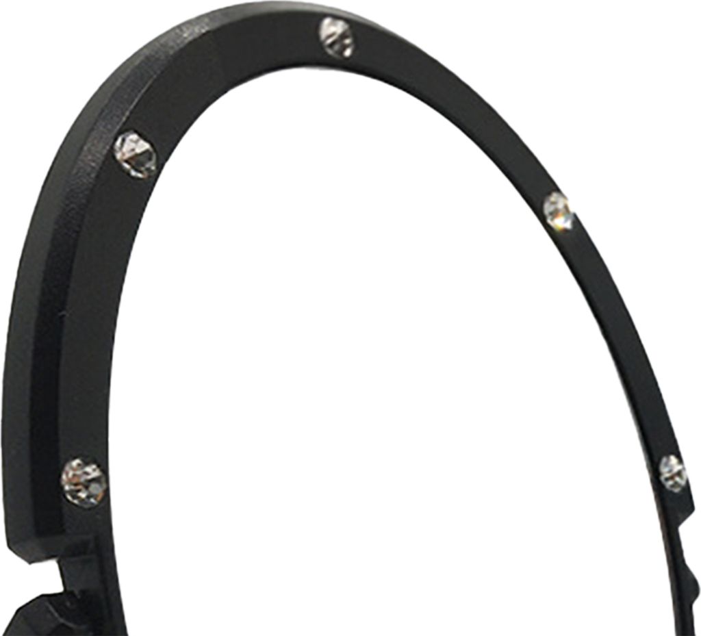 Universal Mini Handyhülle Ring Halterung Spiegel-Schwarz